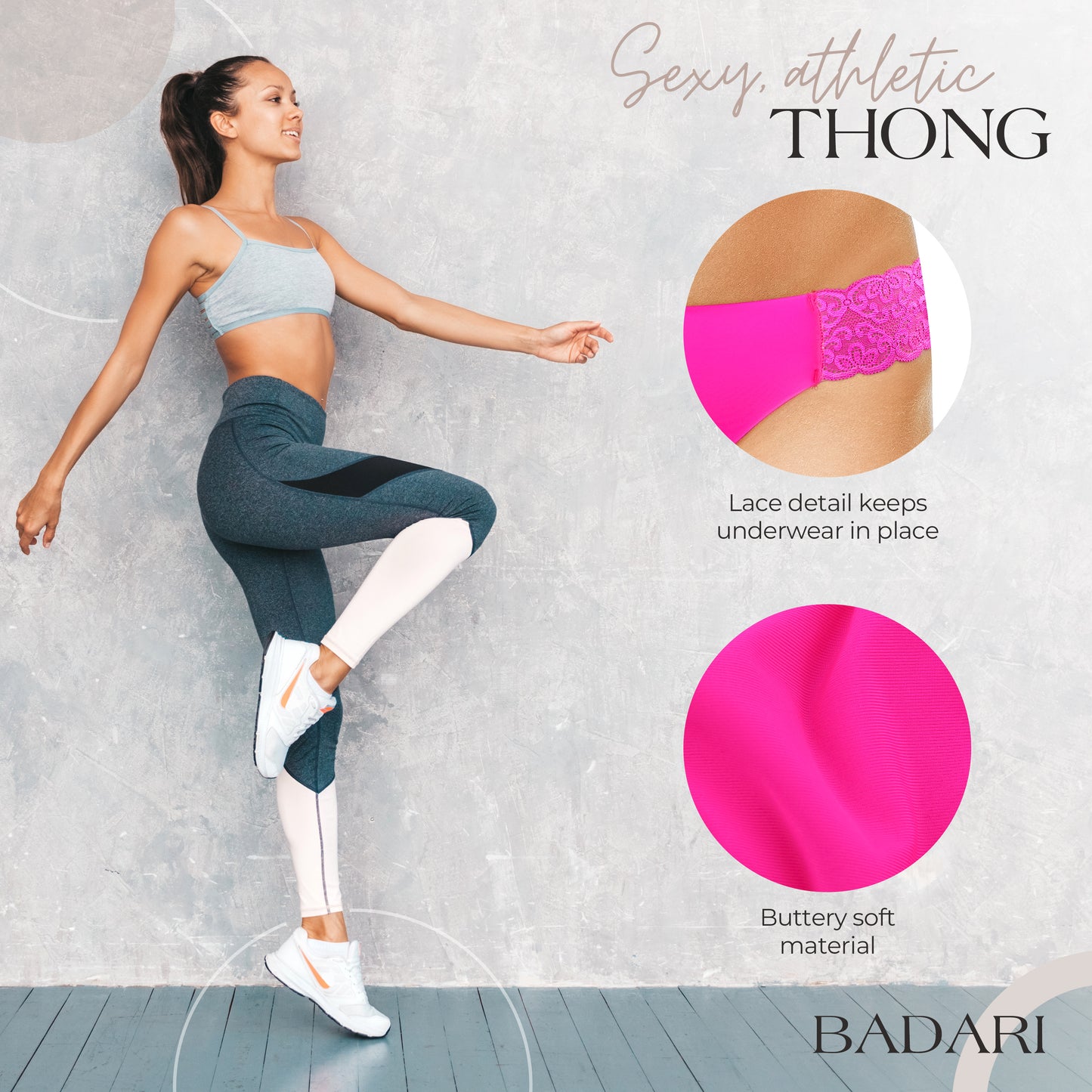 BADARI Hot Pink Panty