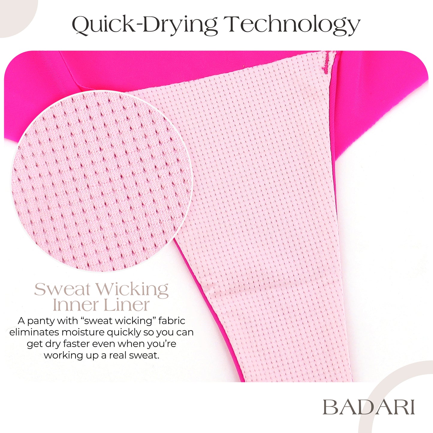 BADARI Hot Pink Panty